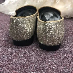 Sparking Gold Loafer with buckle Guess | Shoes | Guess Sparkling Gold Loafers For Women  main image 3